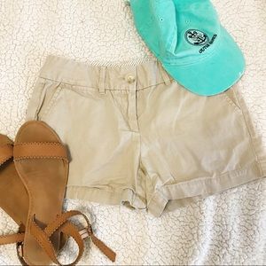 Ann Taylor Loft Khaki Chino Shorts